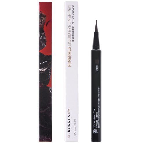 Korres Minerals Liquid Eyeliner Pen 1ml - Brown 02