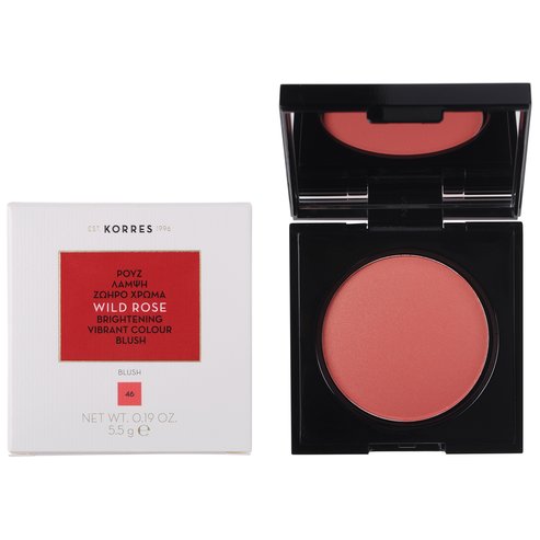 Korres Wild Rose Blush 5.5g - 46 Bright Coral