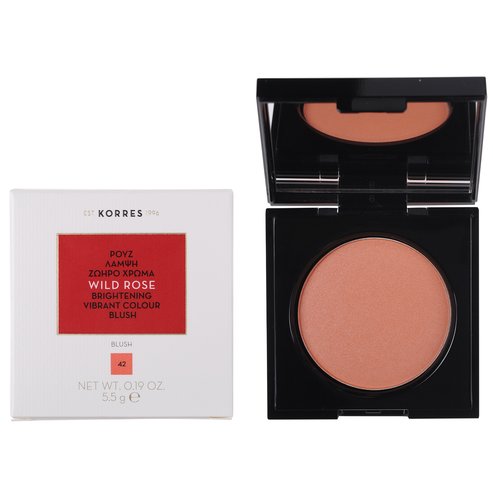Korres Wild Rose Blush 5.5g - 42 Luminous Apricot
