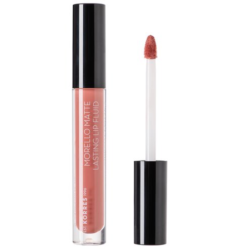Korres Morello Matte Lasting Lip Fluid 3.4ml - 06 Romantic Nude