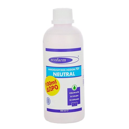 Ecofarm Neutral Алкохолен лосион 70° - 350ml