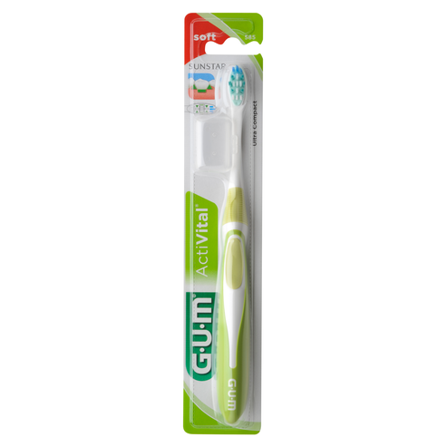 Gum ActiVital Ultra Compact Soft 1 брой Код 585 - Зелен