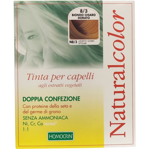 Specchiasol Homocrin Natural Color 1 брой - N8/3 Светло златисто русо