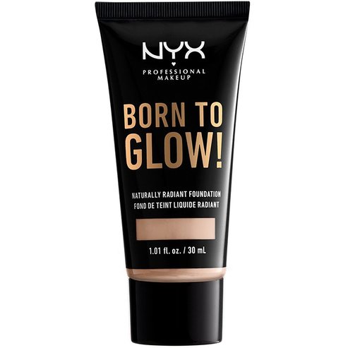 NYX Professional Makeup Born To Glow Naturally Radiant Foundation 30ml - 3 Porcelain