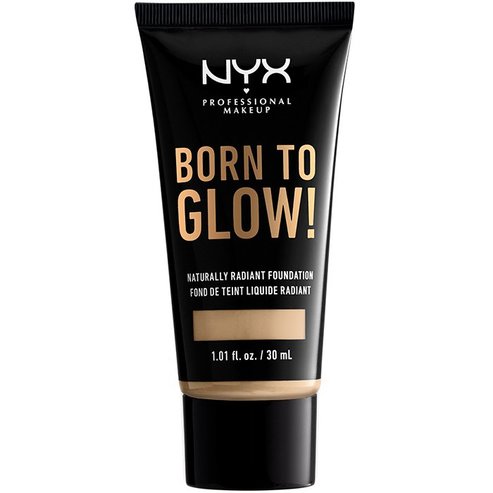 NYX Professional Makeup Born To Glow Naturally Radiant Foundation 30ml - 6.5 Nude