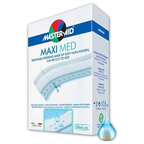 Master Aid Maxi Med  Ролки от непрекъсната марля - 50x6cm