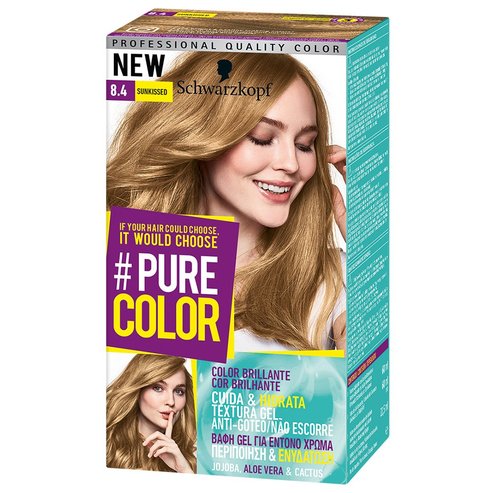 Schwarzkopf Pure Color Permanent Hair Color 1 бр - 8.4 Sunkissed