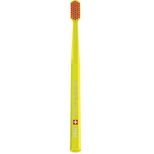 Curaprox CS 3960 Super Soft Toothbrush 1 бр - Жълто/червено
