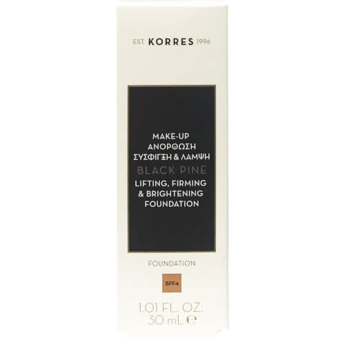 Korres Black Pine Lifting, Firming & Brightening Foundation Make-up 30ml - Bpf4