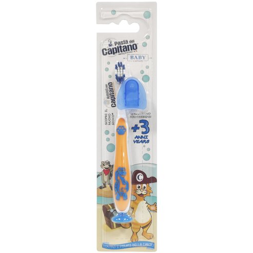 Pasta Del Capitano Baby Soft Toothbrush 3+ Years 1 брой - портокал