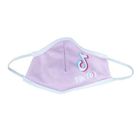 Multi Purpose Fabric Protective Mask for Children 1 брой - Розов Tik Tok 252