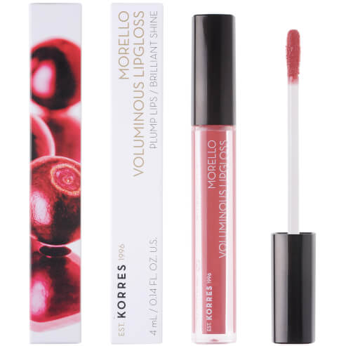 Korres Morello Voluminous Lipgloss Brilliant Shine 4ml - 16 Blushed Pink