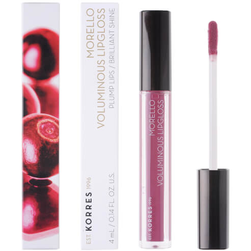 Korres Morello Voluminous Lipgloss Brilliant Shine 4ml - 27 Berry Purple