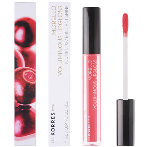 Korres Morello Voluminous Lipgloss Brilliant Shine 4ml - 42 Peachy Coral