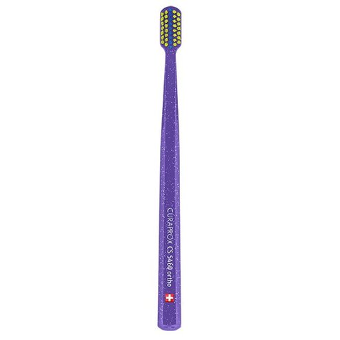 Curaprox CS 5460 Ortho Ultra Soft Toothbrush Лилаво - Lakhani 1 бр