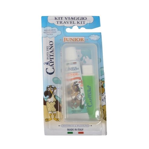 Pasta Del Capitano Travel Kit Junior 20ml - Зелено