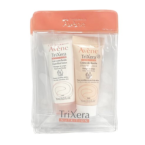 Δωρο Avene Trixera Creme de Douche Shower Cream 15ml & Avene Trixera Nutrition Lait Nutri-Fluide 10ml