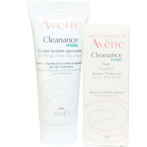 Δώρο Avene Cleanance Expert Soin Κρέμα για Ατέλειες 5ml & Cleanance Hydra Creme Lavante Apaisante Κρέμα Καθαρισμού 15ml