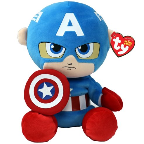 Ty Beanie Babies Captain America Plushie 1 бр