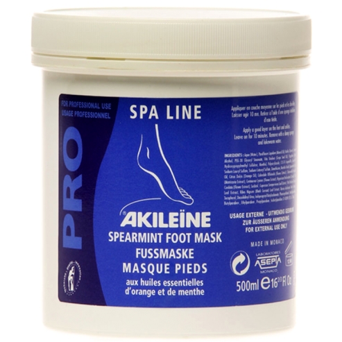 Vican Akileine Spearmint Foot Mask for Very Dry Feet 500ml