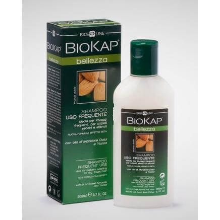Biokap Shampoo Uso Freguente Подходящ за суха и особено за изтощена коса 200ml