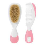 Chicco Brush & Comb 0m+ Розови 2 бр