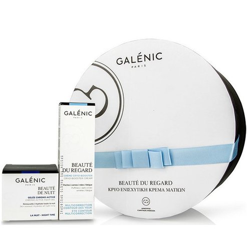 Galenic Package Beaute Du Regard Crème Студеноукрепващ крем за очи 15ml & GIFT Beaute De Nuit Time-Active Gel Night 15ml