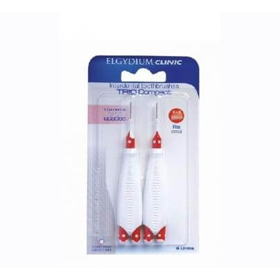 Elgydium Trio Compact 3 Μεждозъбни четки просто големи