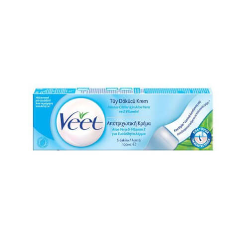 Veet Депилационен крем за чуствителна кожа 100ml