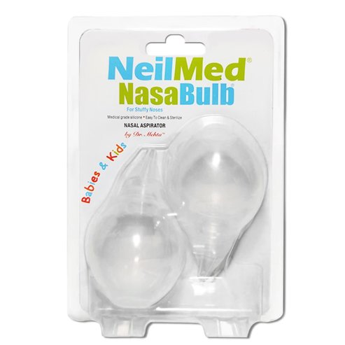 NeilMed NasaBulb Nasal Aspirator for Babies & Kids 2 бр