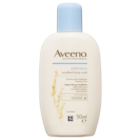 Δώρο Aveeno Dermexa Emollient Body Wash Ενυδατικό Υγρό Καθαρισμού για την Επιδερμίδα με Τάση για Ατοπία 50ml