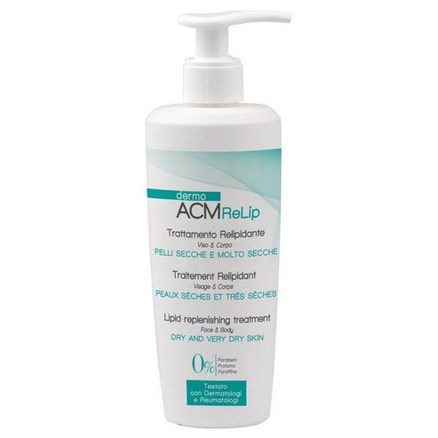 DermoACM ReLip Lipid Replanishing Treatment Face, Body Dry & Very Dry Skin 300ml