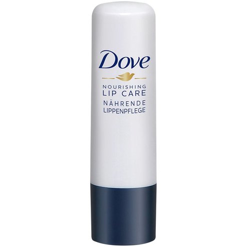 Dove Nourishing Essential Intensiv Lip Balm Балсам за устни с масло от ший за облекчаване на сухота и интензивна 24-часова хидратация 4.8g