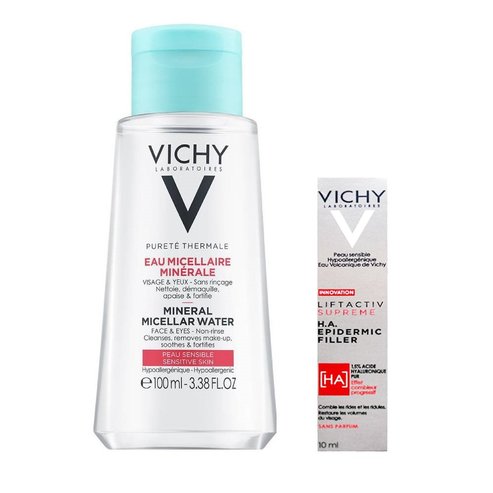 Δώρο Vichy Purete Thermale Mineral Micellar Water 100ml &  Δώρο Vichy Liftactiv Specialist Peptide-C Anti-Ageing Αμπούλα 1,8ml