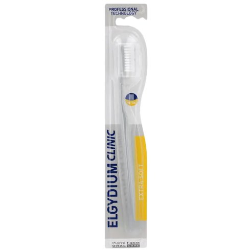 Elgydium Clinic Extra-Soft 15/100 Toothbrush 1 Парче - Бяло