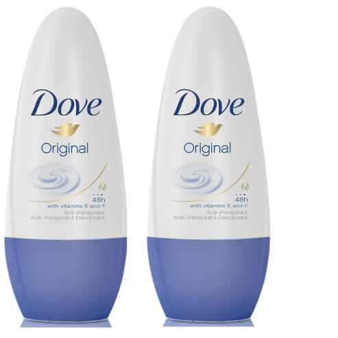 Dove Deodorant Original – рол-он, пакет 1+1, 2x50 ml