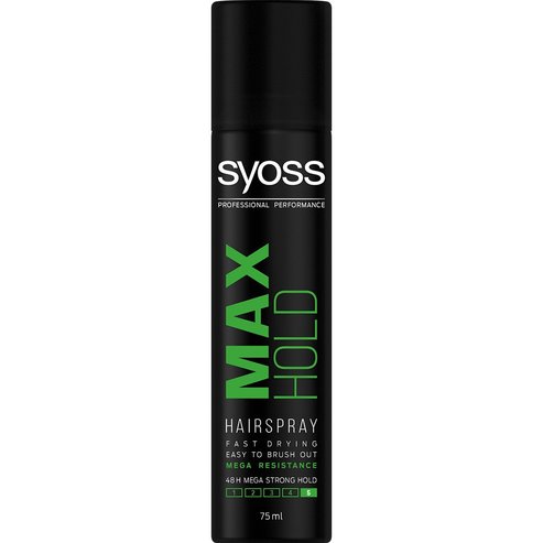 Syoss Max Hold Hairspray Travel Size 75ml