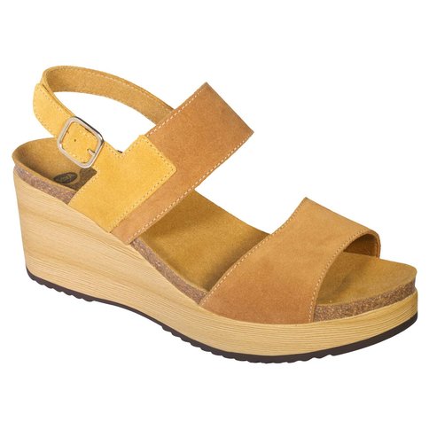 Scholl Shoes Elara F270571013 Camel Дамски анатомични обувки придават правилна стойка и естествено безболезнено ходене 1 чифт