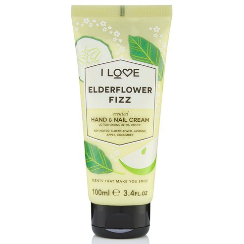 I Love...Elderflower Fizz Scented Hand & Nail Cream 100ml