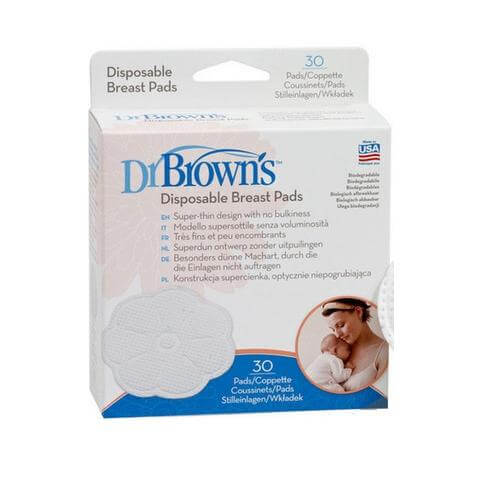 Dr. Brown\'s 4017-GB Подплънки за еднократна употреба 30 броя