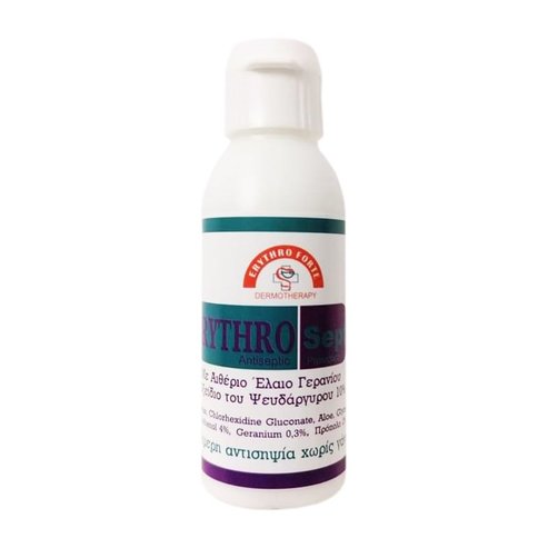 Erythro Forte ErythroSept Antiseptic Protection Geranium Разреждащ крем защита срещу микроби 60ml