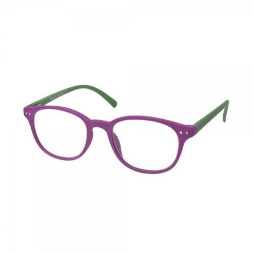 Eyelead Унисекс очила за четене Цвят лилав - зелен, с костна рамка E162