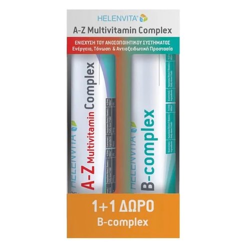 Helevita PROMO PACK A-Z Multivitamin Complex 20Effer.tabs & B Complex Orange Flavor 20Effer.tabs