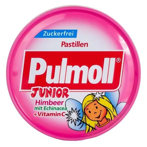 Pulmoll Junior Candies with Echinacea & Vitamin C Бонбони с ехинацея и витамин С 45gr