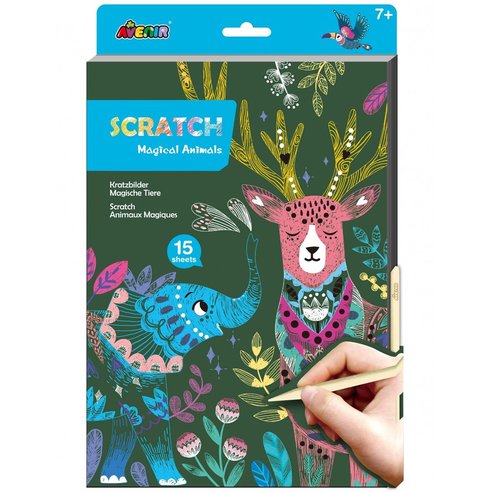 Avenir Scratch Magic Secret Garden 7+ Years Код 60807, 1 бр