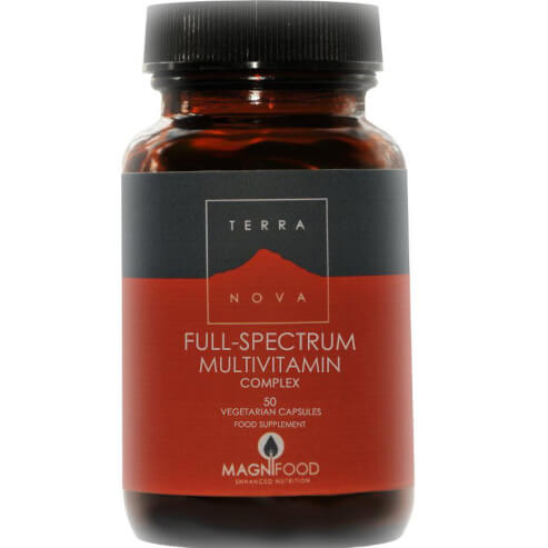 Terranova Full-Spectrum Multivitamins Complex Подходящ за енергия и стимулация 100caps