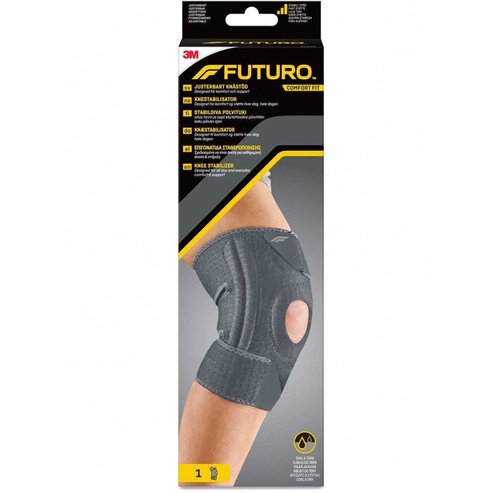 3M Futuro Comfort Fit Knee Stabilizer Γκρι One Size 1 Парче, Код 04040