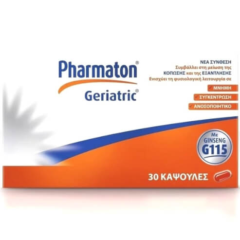 Pharmaton PHARMATON GERIATRIC 30CAPS