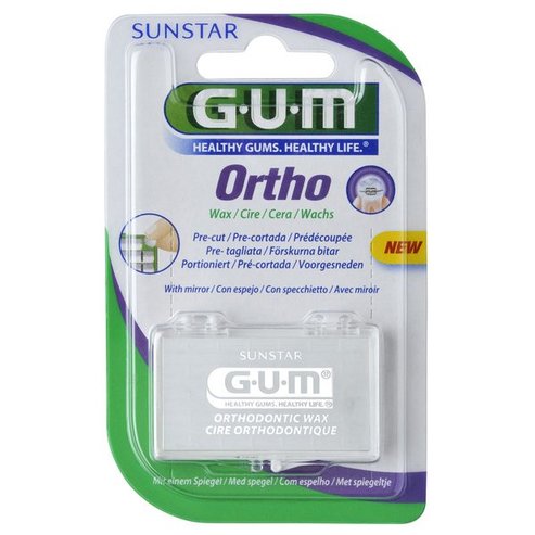 Gum Ortho Wax Unflavored  Восъчна ортодонтска свещ (723)
