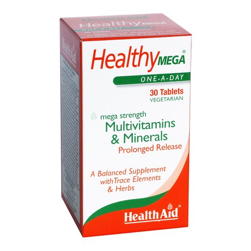 Health Aid Mega Multivitamins Мултивитамини & Μетали 30 таблетки